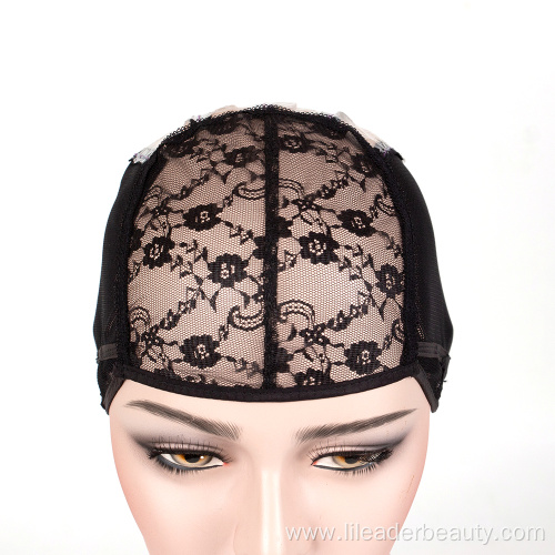 Spandex Net Adjustable Strap Mesh Plastic Wig Cap